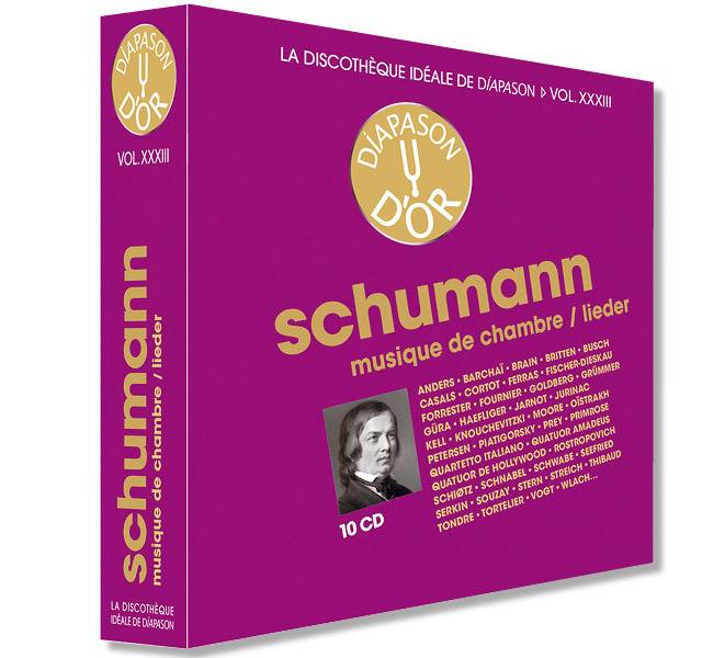 Coffret n°33 Schumann musique de chambre/lieder