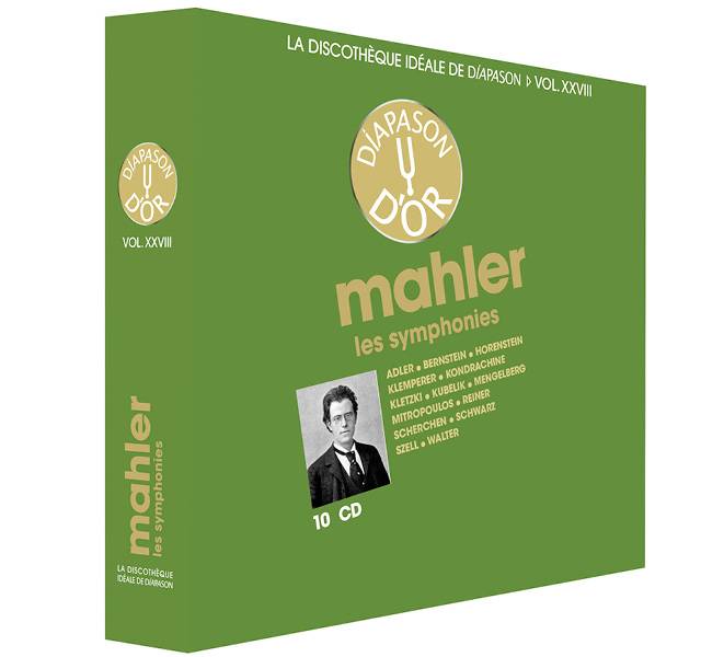 Discothèque Diapason 28 : Mahler - Les symphonies - 10 CD