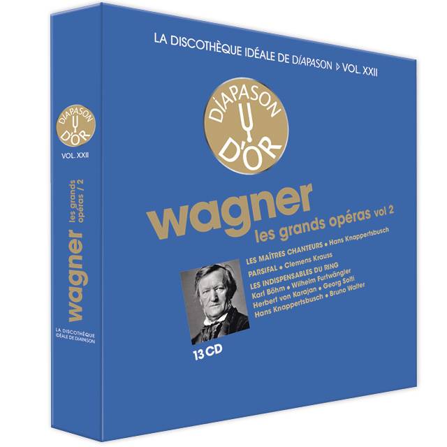 Discothèque Diapason 22 : Wagner Les Grands Opéras - 13 CD (vol.2)