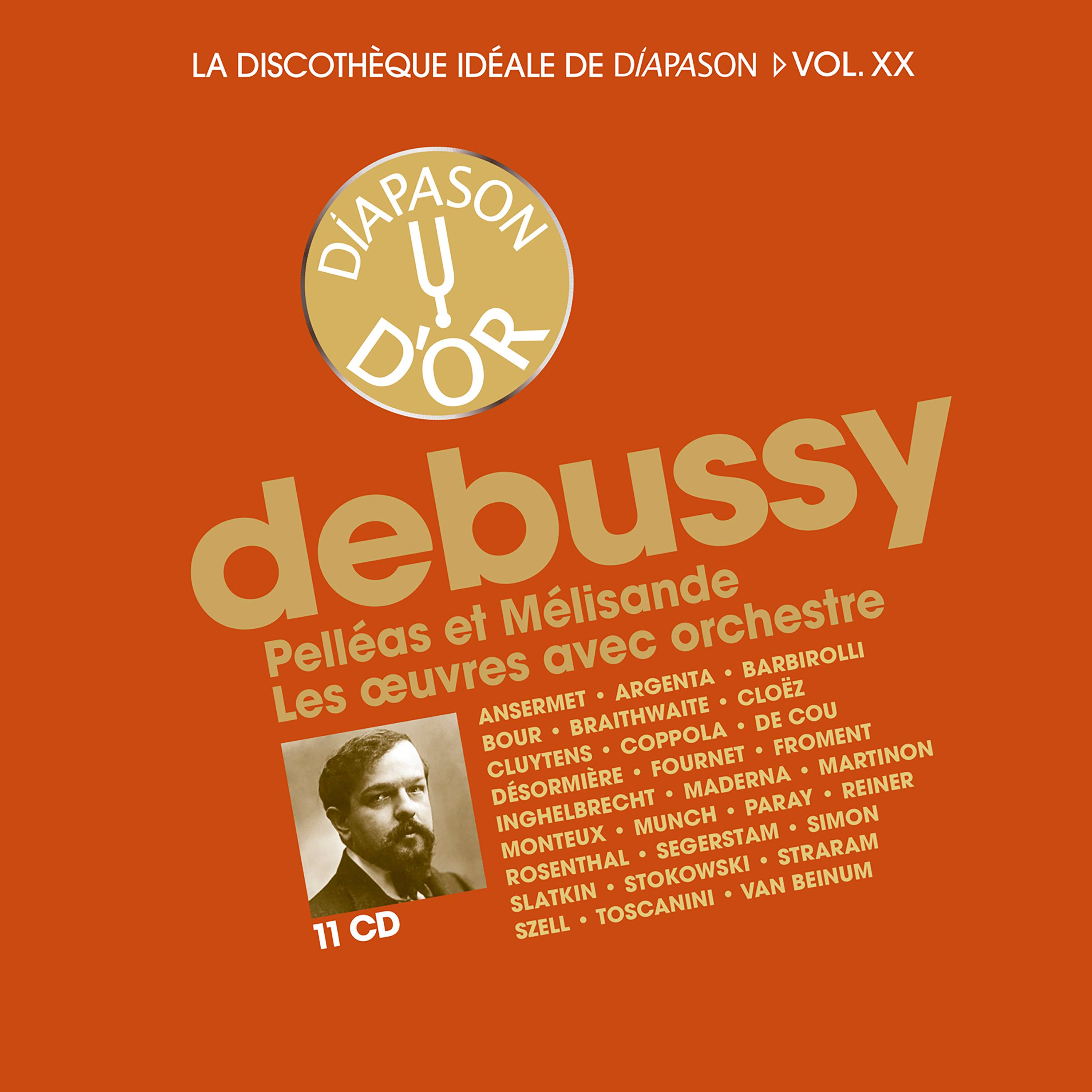 Coffret n°20 Debussy - 11 CD