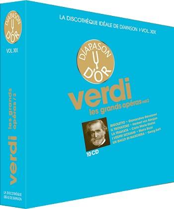 Discothèque Diapason 19  :  VERDI - 10 CD