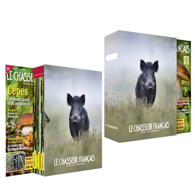 Lot de 2 coffrets de rangement LE CHASSEUR FRANCAIS