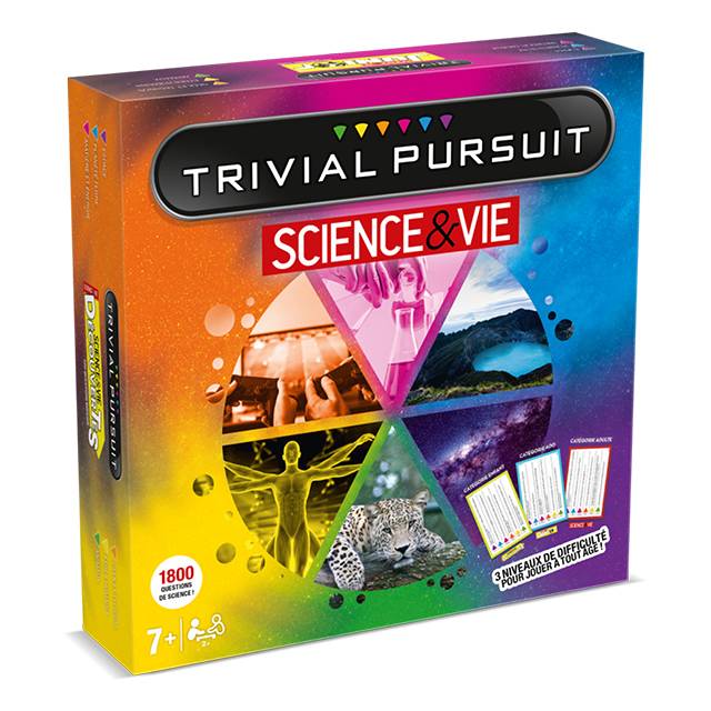 Edition familiale du jeu de société Trivial Pursuit Science&Vie