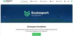 Sport Stratégies 829 ECOLOSPORT LANCE ECOLOSPORT ACADÉMIE, LA PLATEFORME QUI VEUT FORMER ET FÉDÉRER LES ACTEURS DU SPORT AUTOUR DE L'ÉCOLOGIE