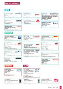 Sport Stratégies 835 CARTES DE VISITE