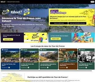 Sport Stratégies 839 KAHOOT ! ENTRE DANS LA COURSE AUX SAVOIRS AVEC LE TOUR DE FRANCE