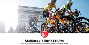 Sport Stratégies 840 VITTEL® ET STRAVA S'ASSOCIENT À L'OCCASION DU TOUR