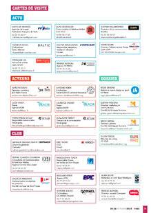 Sport Stratégies 848 CARTES DE VISITE