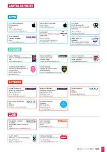 Sport Stratégies 855 CARTES DE VISITE