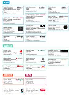 Sport Stratégies 859 CARTES DE VISITE