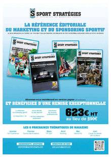 Sport Stratégies 862 SPORT STRATÉGIES