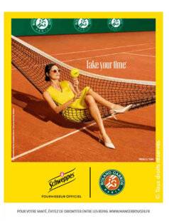 Sport Stratégies 865 SCHWEPPES SERT SON PREMIER ROLAND-GARROS
