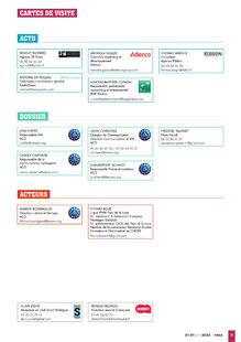 Sport Stratégies 866 CARTES DE VISITE