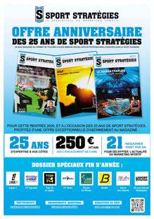 Sport Stratégies 871 SPORT STRATÉGIES