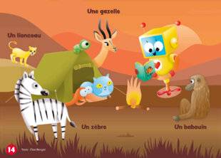 Mon petit Science & Vie avec Nano 46 Qui vit dans la savane ?