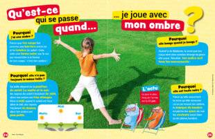 Mon petit Science & Vie avec Nano 47 Qu'est-ce qui se passe quand… je joue avec mon ombre