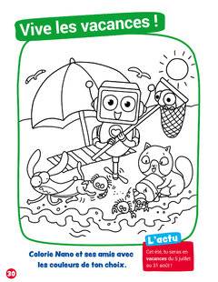 Mon petit Science & Vie avec Nano 47 Vive les vacances !