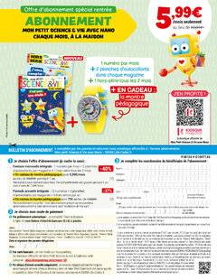 Mon petit Science & Vie avec Nano 50 SCIENCE & VIE AVEC NANO