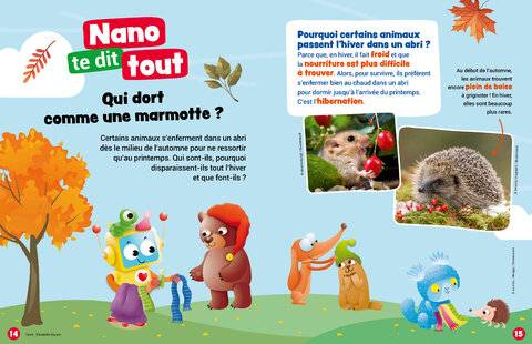 Mon petit Science & Vie avec Nano 51 Qui dort comme une marmotte ?