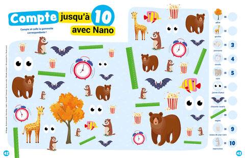 Mon petit Science & Vie avec Nano 51 Compte jusqu'à 10 avec Nano