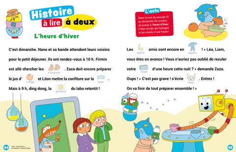 Mon petit Science & Vie avec Nano 51 L'heure d'hiver