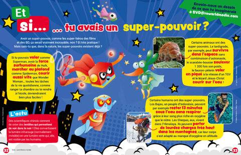 Mon petit Science & Vie avec Nano 53 ET SI... TU AVAIS UN SUPER-POUVOIR ?