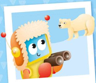 Mon petit Science & Vie avec Nano 54 Ce mois-ci, découvre plein d'infos sur le pôle Nord et les animaux qui y vivent !