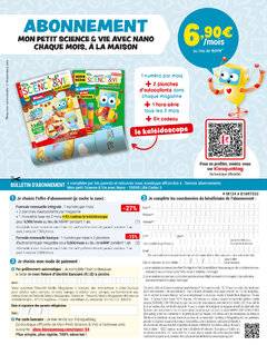 Mon petit Science & Vie avec Nano 54 Mon petit Science & Vie avec Nano