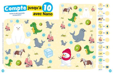 Mon petit Science & Vie avec Nano 54 Compte jusqu'à 10 avec Nano