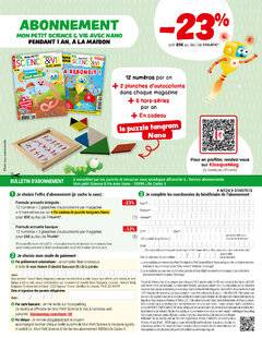 Mon petit Science & Vie avec Nano 58 MON PETIT SCIENCE & VIE AVEC NANO