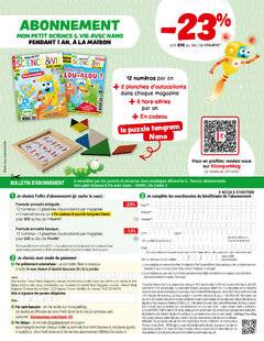 Mon petit Science & Vie avec Nano 59 SCIENCE & VIE AVEC NANO