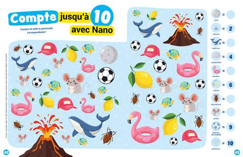 Mon petit Science & Vie avec Nano 59 Compte jusqu'à 10 avec Nano