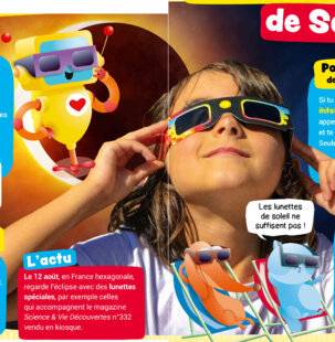 Mon petit Science & Vie avec Nano 60 Qu'est-ce qui se passe quand… je regarde l'éclipse de Soleil ?