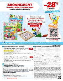Mon petit Science & Vie avec Nano 60 SCIENCE & VIE