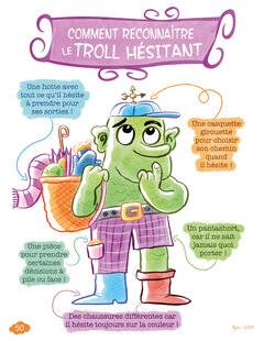 Mon Petit Psychologies 10 COMMENT RECONNAÎTRE LE TROLL HÉSITANT