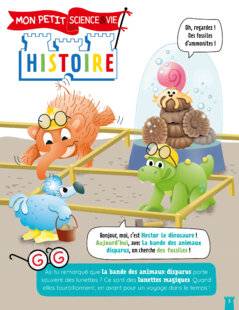 Mon Petit Science & Vie Histoire 9 Découvre la bande des animaux disparus !