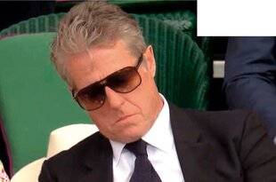 Closer 1049 Hugh Grant assoupi à Wimbledon se fait smasher par les fans