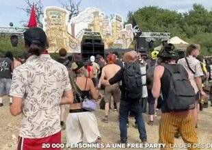 Closer 1091 Free-party près de Bourges : des milliers de teufeurs sur un terrain jugé dangereux