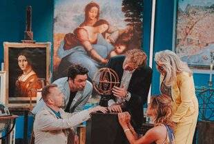 Closer 1095 Julia Vignali et ses acolytes sur les traces de Léonard de Vinci