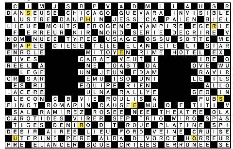 Closer 1102 SOLUTIONS DES JEUX (p. 56, 60-61)