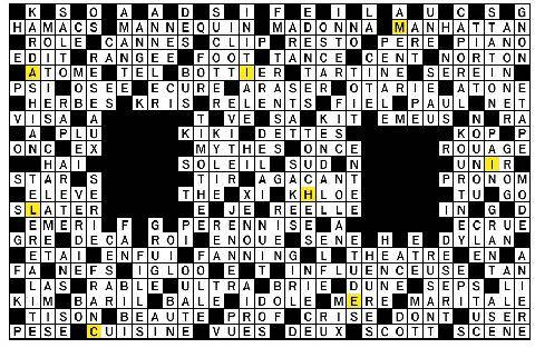 Closer 1106 SOLUTIONS DES JEUX (p. 58, 60-61)