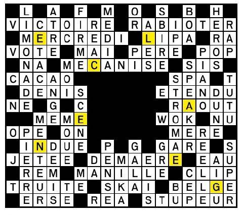 Closer 1111 SOLUTIONS DES JEUX (p. 60-61)