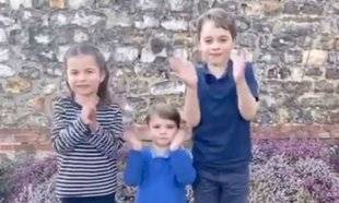 Closer 773 George, Charlotte et Louis applaudissent les soignants