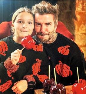 Closer 804 David Beckham Sang pour sang Halloween