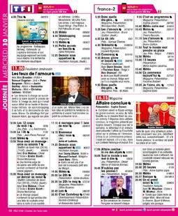 Télé Star 2208 JOURNÉE MERCREDI 30 JANVIER