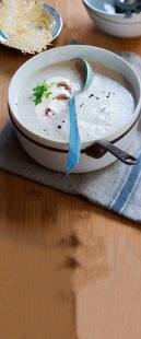 Télé Star 2208 Velouté aux champignons de Paris, tuile au parmesan