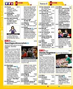 Télé Star 2209 JOURNÉE SAMEDI 2 FÉVRIER