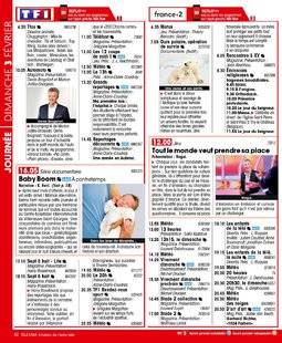 Télé Star 2209 JOURNÉE DIMANCHE 3 FÉVRIER