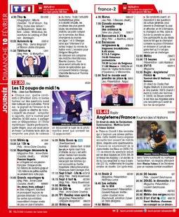 Télé Star 2210 JOURNÉE DIMANCHE 10 FÉVRIER