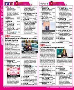 Télé Star 2210 JOURNÉE MERCREDI 13 FÉVRIER